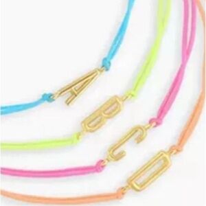 Gorjana Prism Initial Alphabet Bracelet